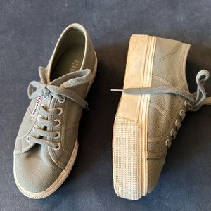 Platform Supergas Grey Sage size 37